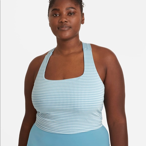 Nike Gingham Cropped Tank